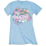 John Lennon Rainbows, Love & Peace [T-Shirt]