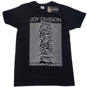 Joy Division Unknown Pleasures White On Black [T-Shirt]