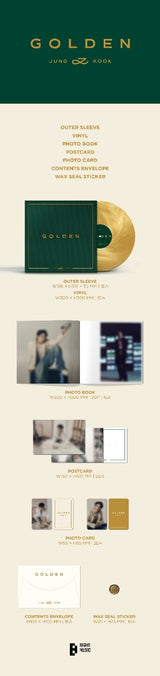 Golden (Sticker, Photo / Photo Card, Postcard) (Vinyl)