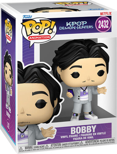 K-Pop Demon Hunters - Funko POP! Anime: KPop Demon Hunters - Bobby (KPDH) (Vinyl Figure, Collectible) [Action Figure]