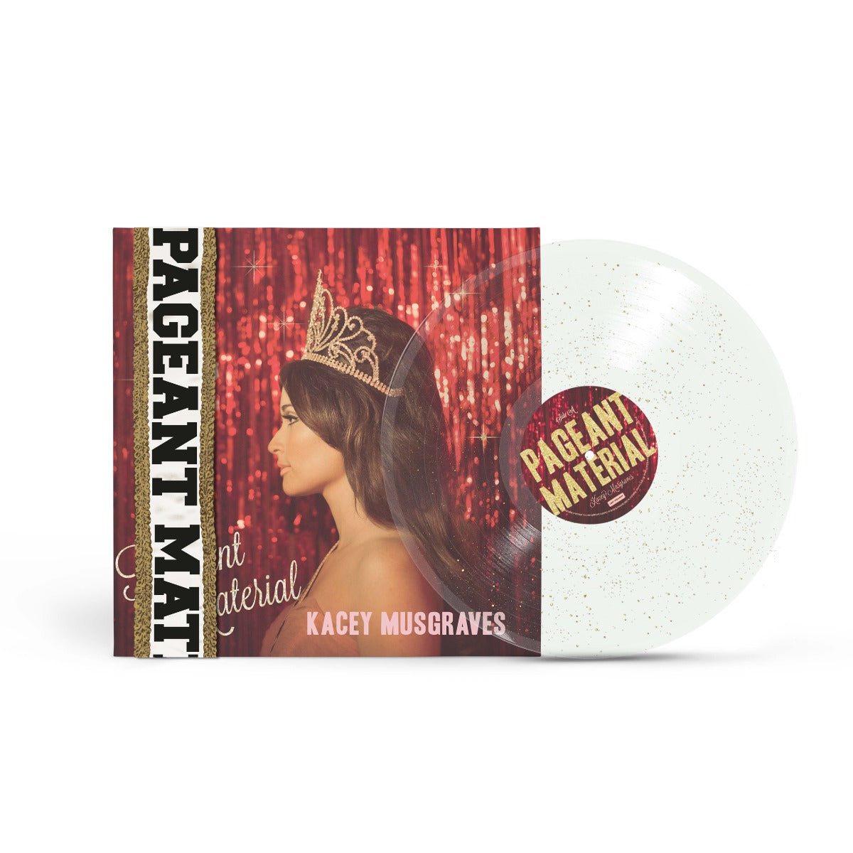 Pageant Material (10 Year Anniversary) [Clear Gold Glitter Lp] (Vinyl)