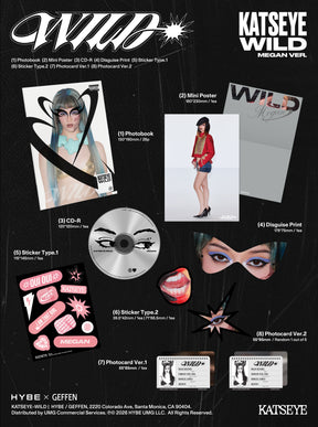 WILD (Megan Ver.) [CD] [CD]