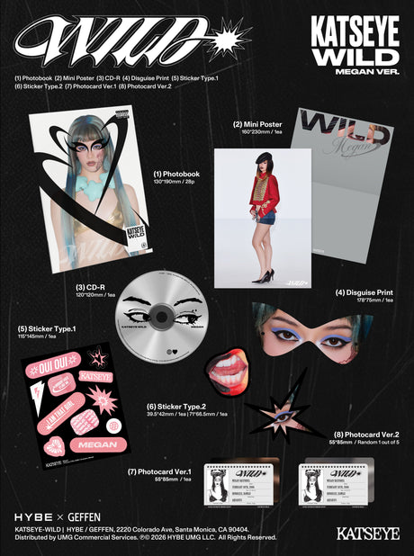 WILD (Megan Ver.) [CD] [CD]