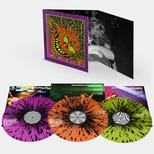 King Gizzard - Live In Miami '24 (Triple Gatefold - Splatter Vinyl) (3Lp) (Vinyl)