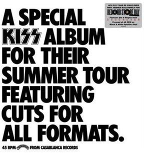 Kiss - A Special KISS Tour Album (RSD Exclusive, Extended Play, 45 RPM, Black & White Splatter Colored Vinyl) [Vinyl]