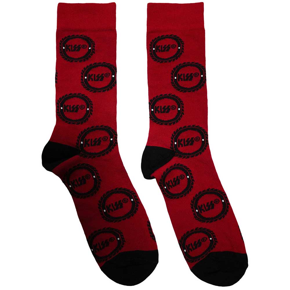 Buzzsaw Logo Pattern (Socks)