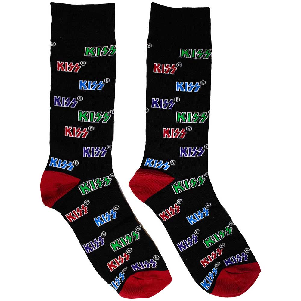 Coloured Logos Pattern (Socks)