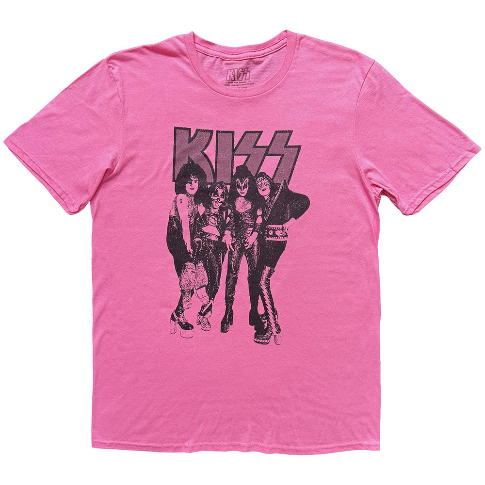 Kiss - Dressed To Kill T-Shirt - Pink [Apparel]