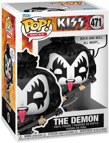 Funko POP! Sayings: KISS - The Demon, Rock & Roll All Night (Vinyl Figure, Collectible) (Action Figure)