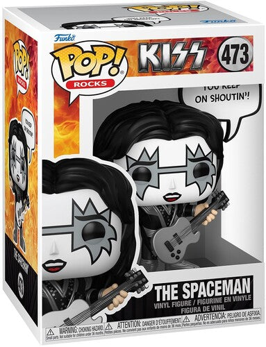 Funko POP! Sayings: KISS - The Spaceman, Rock & Roll All Night (Vinyl Figure, Collectible) (Action Figure)