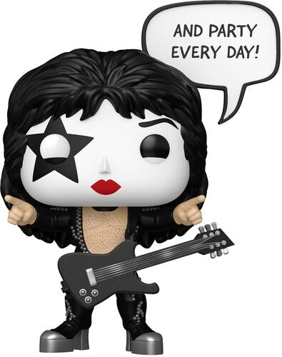 Funko POP! Sayings: KISS - The Starchild, Rock & Roll All Night (Vinyl Figure, Collectible) (Action Figure)