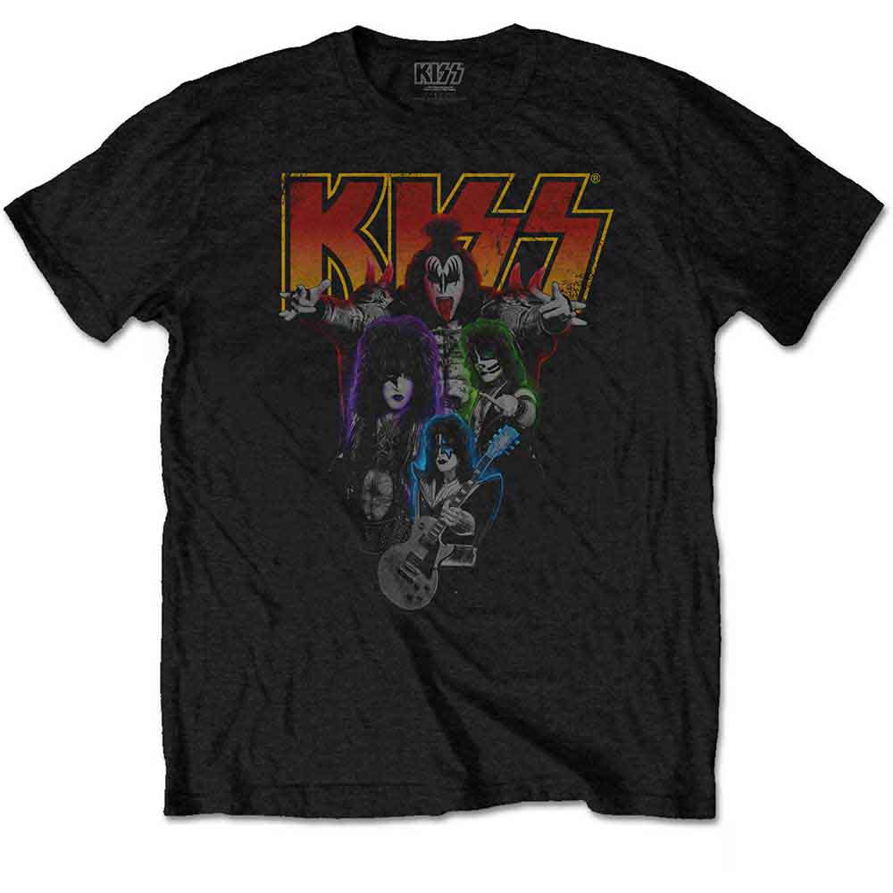 Kiss Neon Band [T-Shirt]