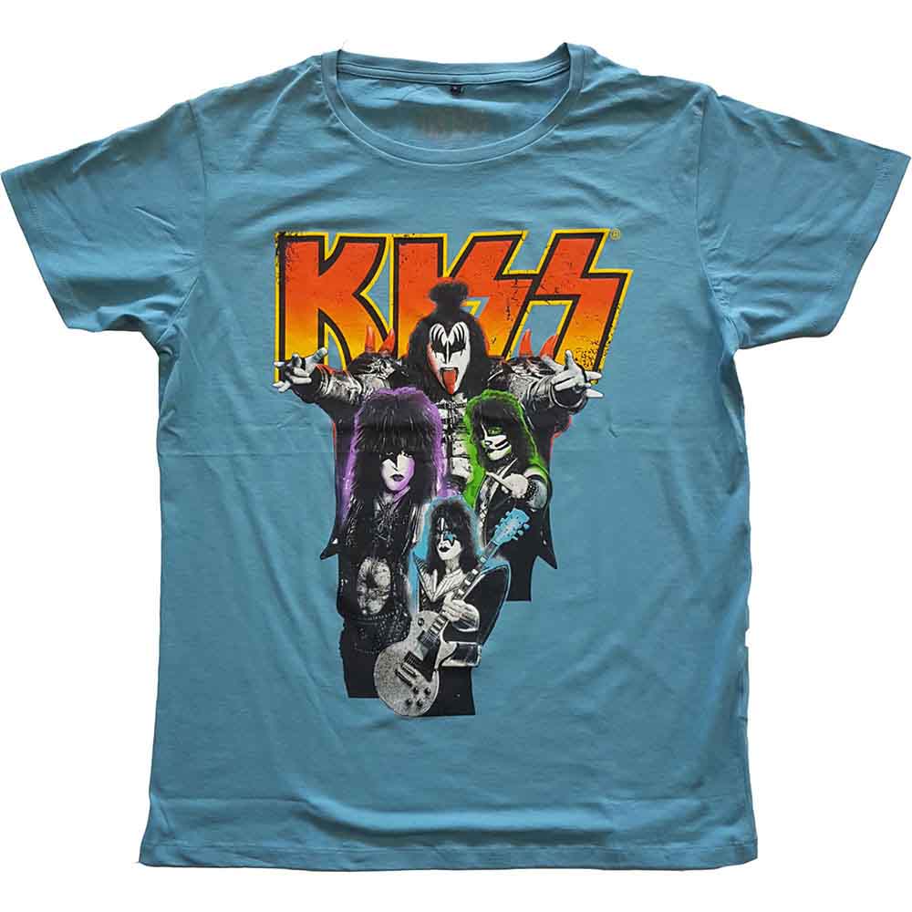 Kiss Neon Band [T-Shirt]