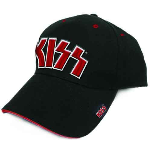 Kiss Red on White Logo [Hat]