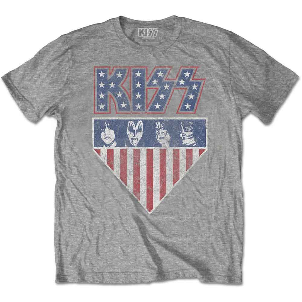 Kiss Stars And Stripes [T-Shirt]