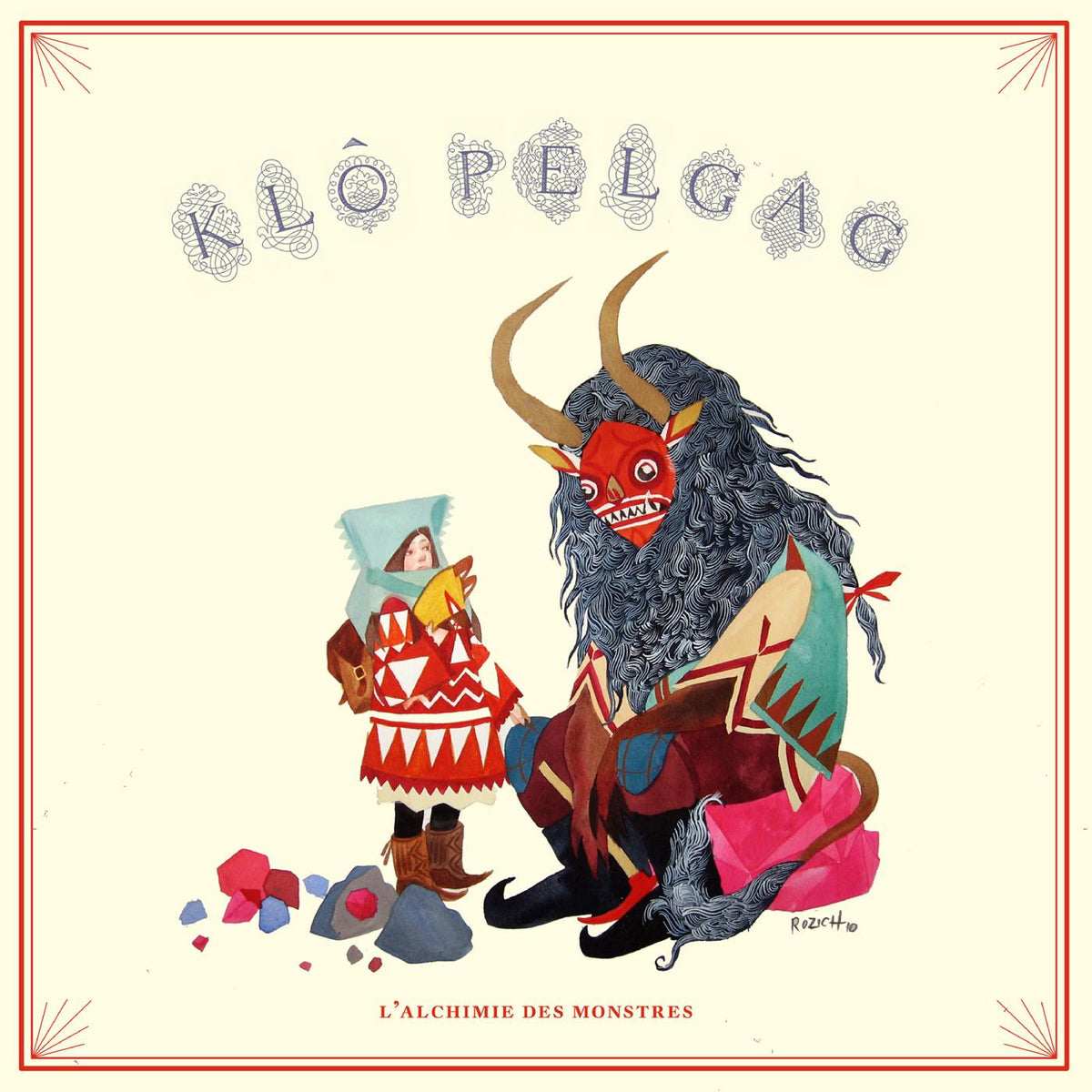 L'Alchimie des monstres (RED VINYL) (Vinyl)