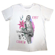 Kurt Cobain Flower [T-Shirt]