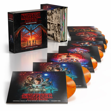 Kyle Dixon & Michael Stein - Stranger Things - The Complete Score (Box Set) [Vecna’S Gate Color Vinyl] [17LP] [Vinyl]