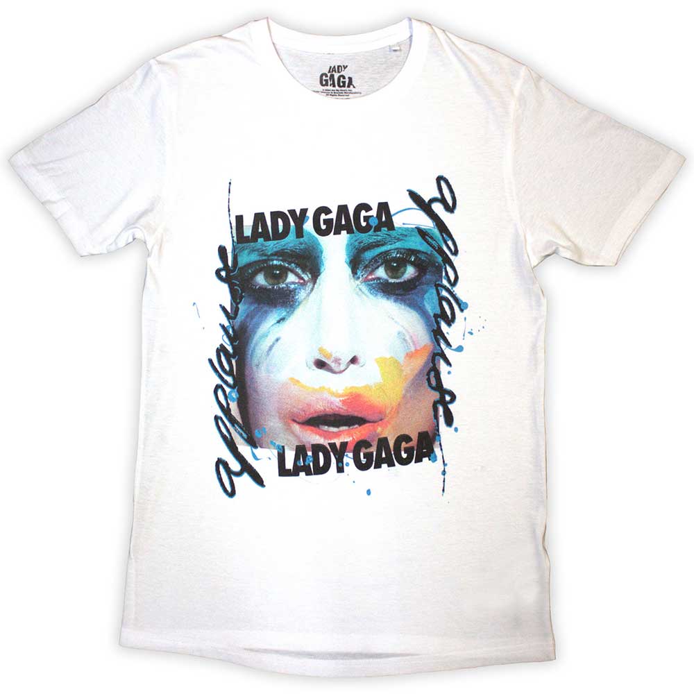 Camiseta con pintura facial Artpop de Lady Gaga