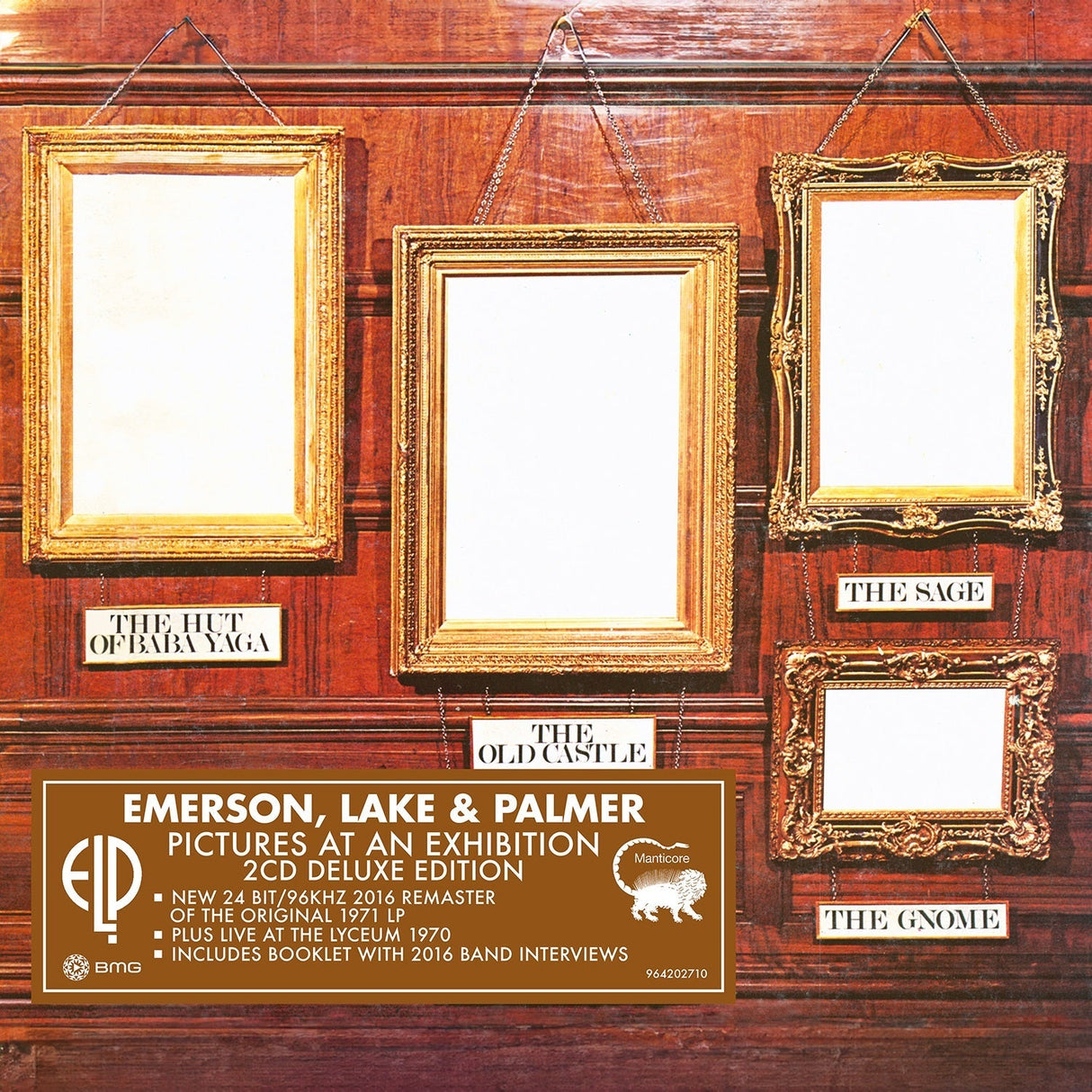 Lake & Palmer Emerson - Pictures At An Exhibition: Live (Deluxe Edition) [2CD] [CD]