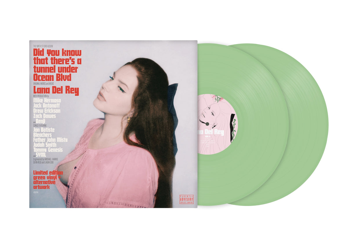 拉娜·德雷 (Lana Del Rey) 你知道有一条隧道吗...... [Light Green 2 LP/Alt. Cover] [唱片 &amp; LPs]