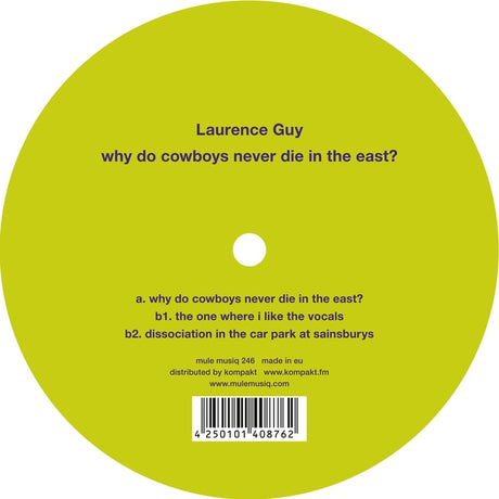 Why Do Cowboys Never Die In The East? (Vinyl)