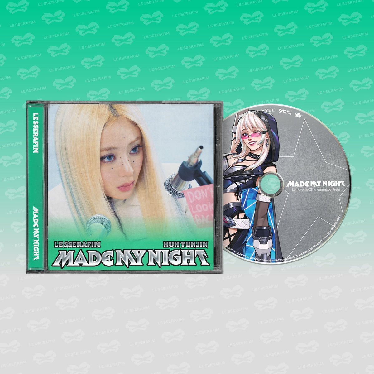 LE SSERAFIM - 2Nd Single Album "Made My Night" Single Cd [Huh Yunjin Ver.] [CD]