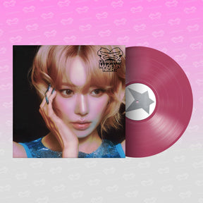 LE SSERAFIM - 2ND Single Album 'Made My Night' Vinyl [Hot Pink Ver.] [Vinyl]