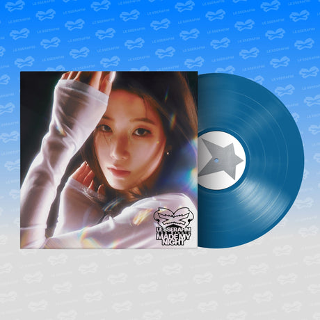 LE SSERAFIM - 2ND Single Album 'Made My Night' Vinyl [Sky Blue Ver.] [Vinyl]