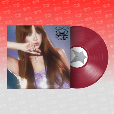 LE SSERAFIM - 2ND Single Album 'Made My Night' Vinyl [Warm Red Ver.] [Vinyl]