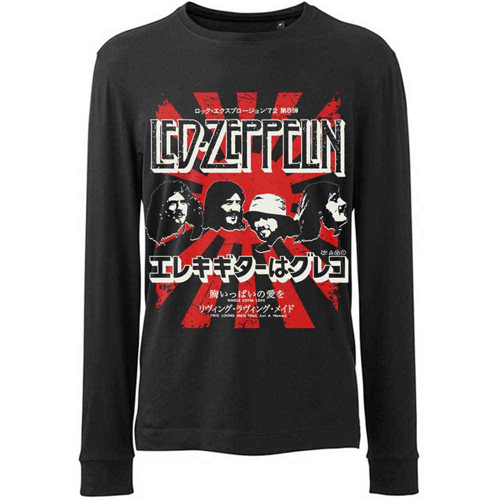 Camiseta japonesa Led Zeppelin Burst [L/S]