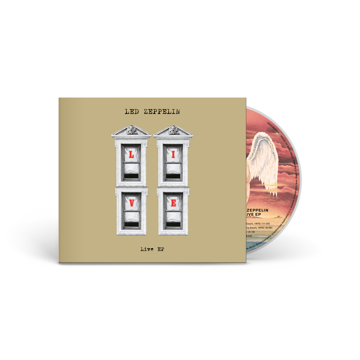 Live Ep (Cd) [First-Time Audio Release Of 1975 & 1979 Performances] (CD)