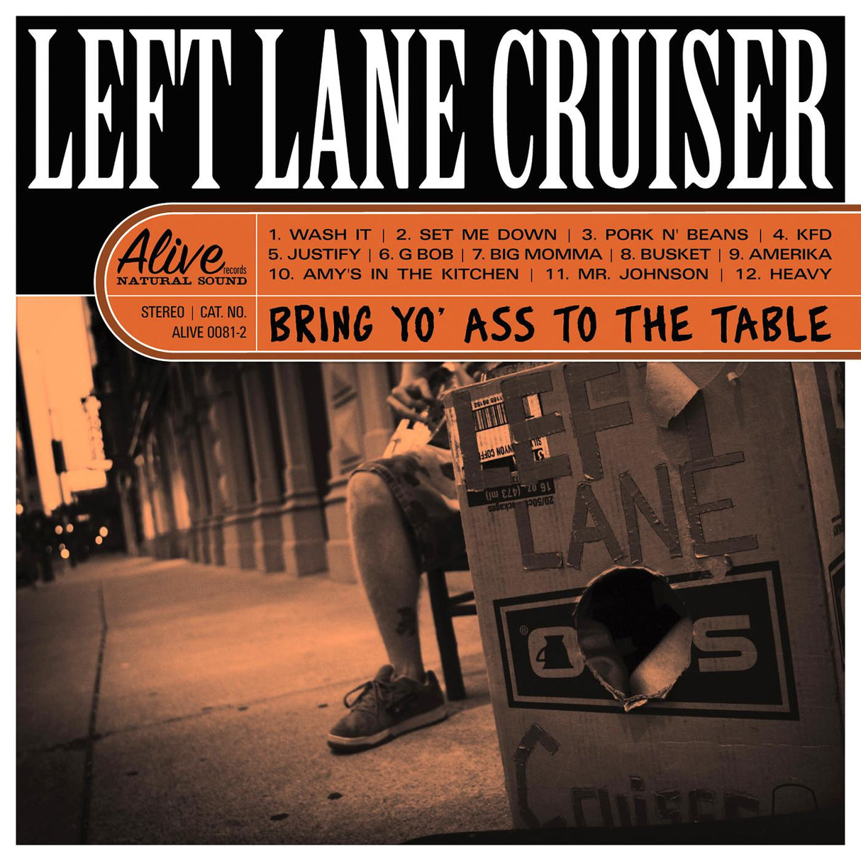 Bring Yo' Ass To The Table (CLEAR ORANGE VINYL) (Vinyl)