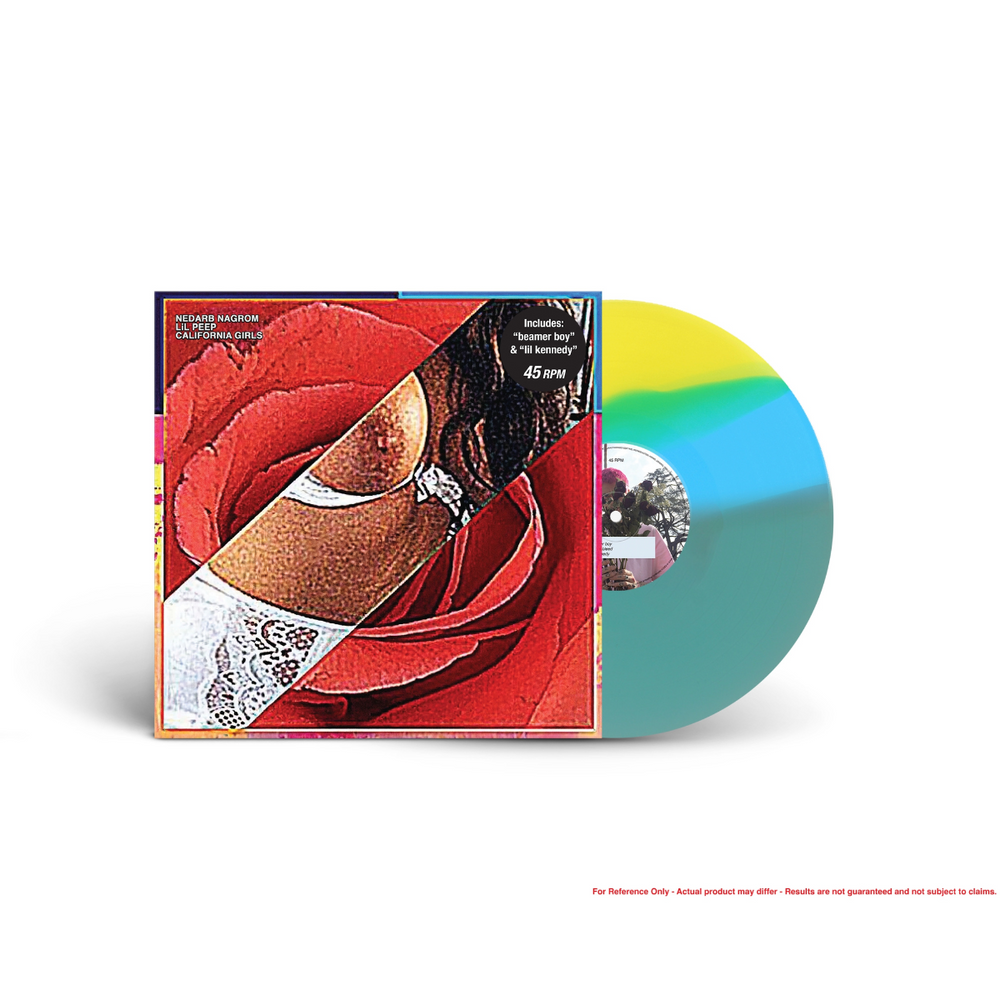 California Girls (Tri-Color - Transparent Electric Blue + Sky Blue + Opaque Yellow) (Vinyl)