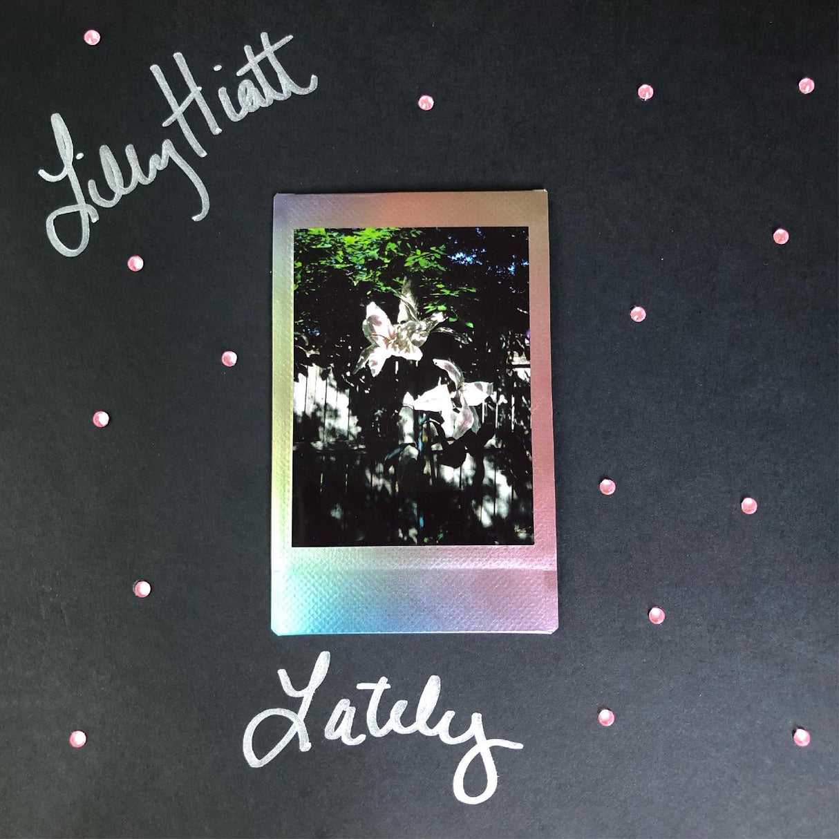 Lilly Hiatt Lately（亲笔签名粉色和黑色黑胶唱片）[唱片和 LP]