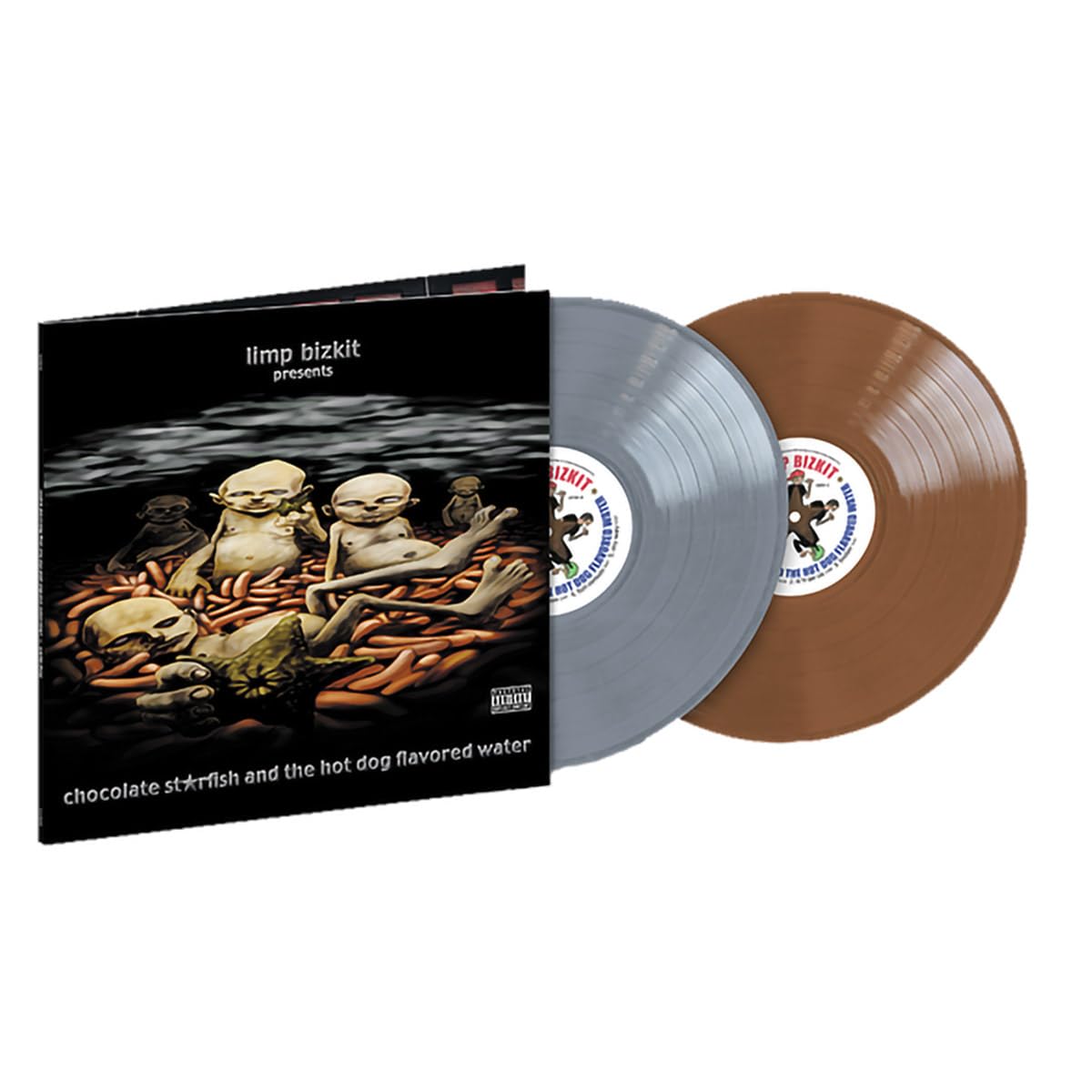 Limp Bizkit Chocolate Starfish and The Hotdog Flavored Water [Explicit Content] (Limited Edition, Opaque Grey & Opaque Brown Colored Vinyl) (2 Lp) [Vinyl] - Apocalypse Vinyl