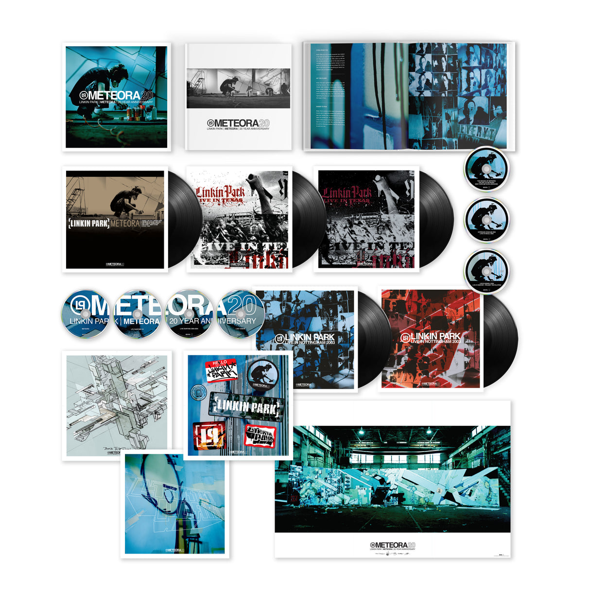 Linkin Park Meteora Edición 20 Aniversario (EDICIÓN LIMITADA SUPER DELUXE) [Discos y LP]