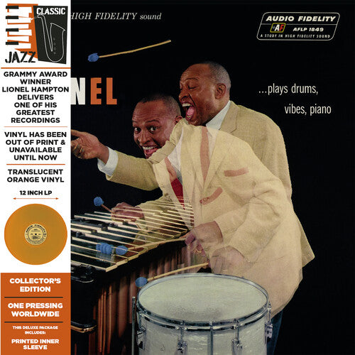 Lionel... Plays Drums, Vibes, Piano (Colored Vinyl, Translucent Orange, Deluxe Edition, Limited Edition, Remastered) (Vinyl)