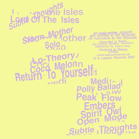 Subtle Thoughts (Vinyl)