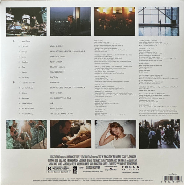 Lost In Translation (Music From The Motion Picture Soundtrack) [Vinyl]