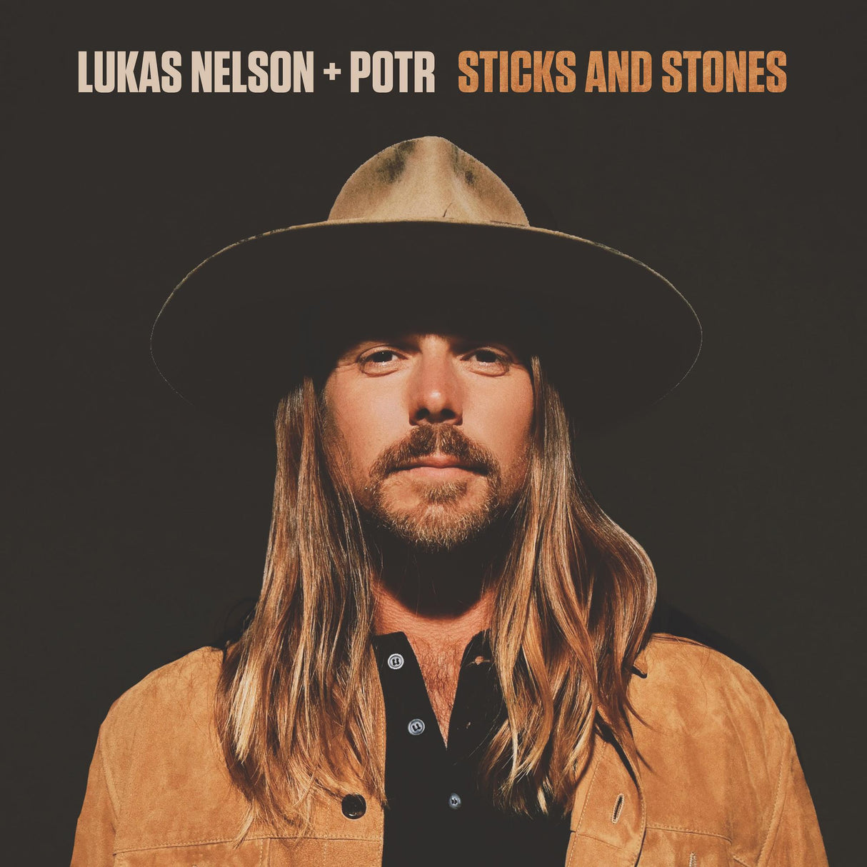 Lukas Nelson + POTR Sticks and Stones (IEX Blue/White Swirl) [Records & LPs]