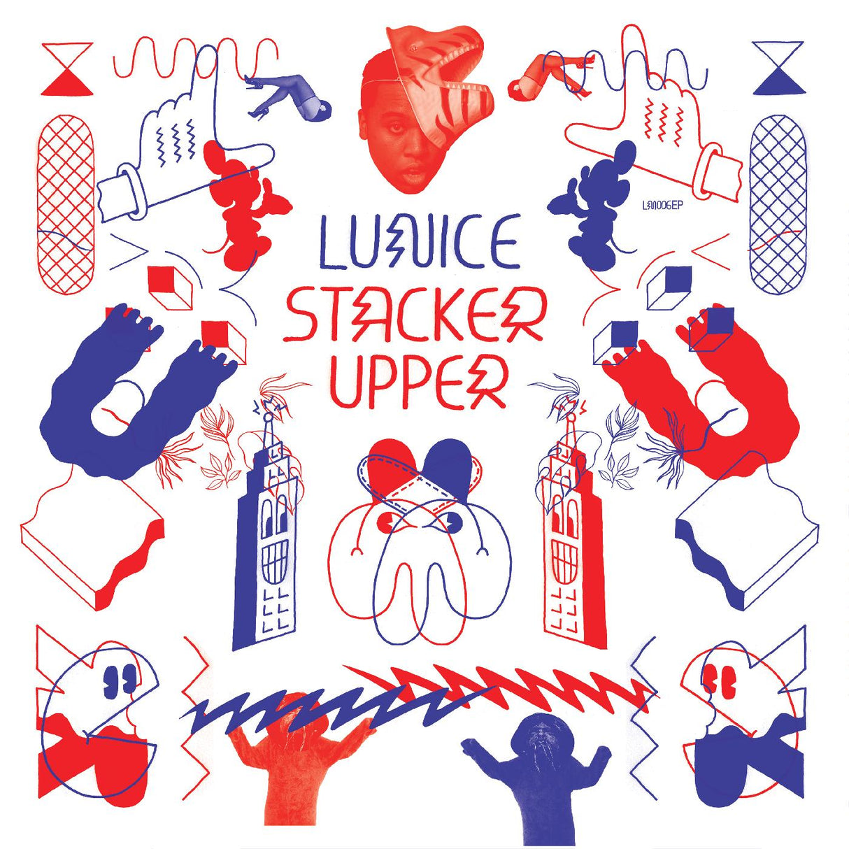 Stacker Upper EP (BLUE VINYL) (Vinyl)