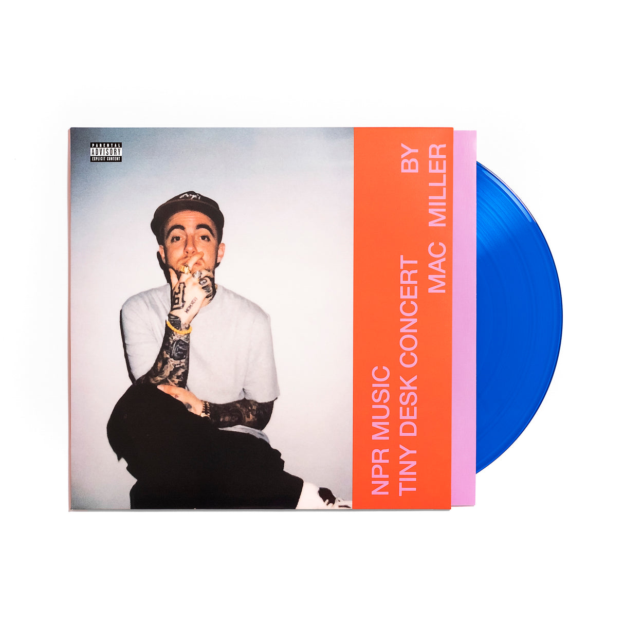 Mac Miller NPR Music Tiny Desk Concert (translucent blue LP with B-side etching) [Records & LPs]