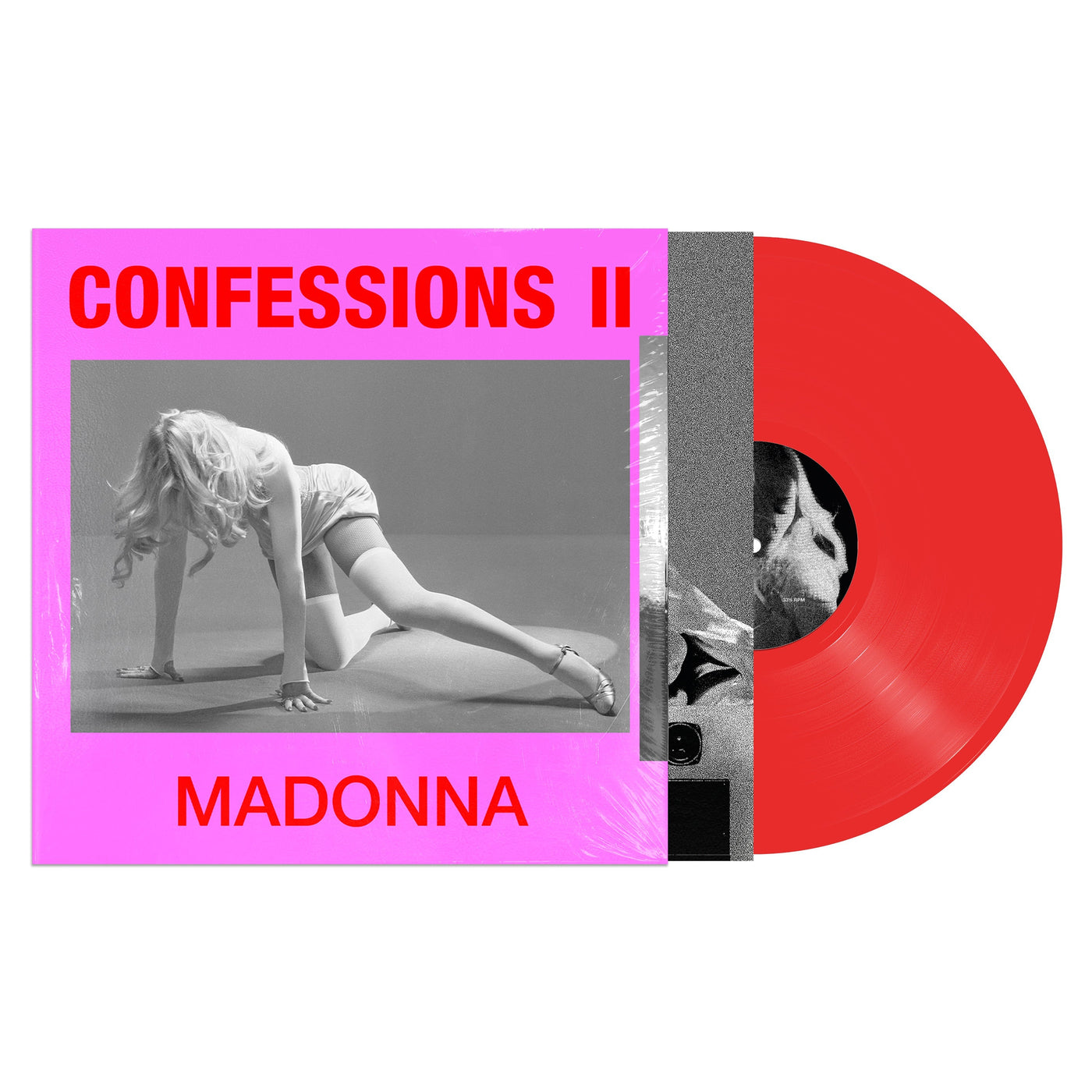 Madonna - Confessions II (Double Sided Poster) [Translucent Red] [Vinyl]