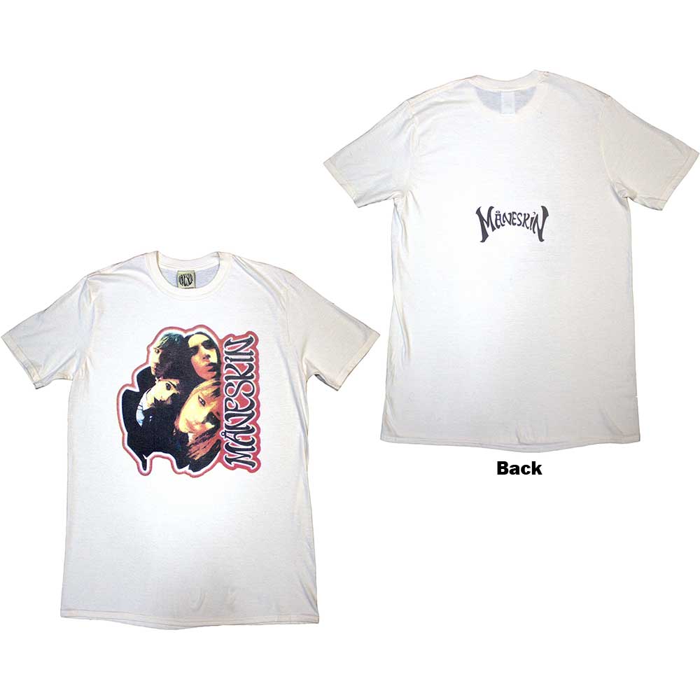 Maneskin Fisheye Faces [T-Shirt]
