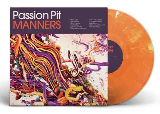 Passion Pit Manners [IEX 15th Anniversary Orange Marble] [Records & LPs]