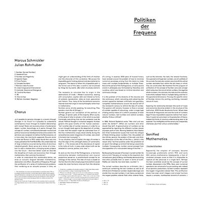 Politiken der Frequenz (Vinyl) - Apocalypse Vinyl