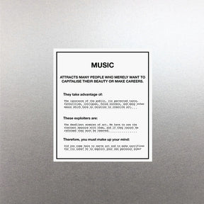 So You Betrayed The Creative Arts For Your Own Personal Ends (Vinyl)