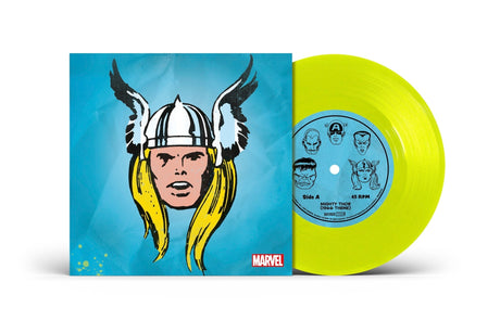 Marvel Chorus - Mighty Thor (1966 Theme) / Merry Marvel Marching Society [Translucent Yellow 7" Single] [Vinyl]