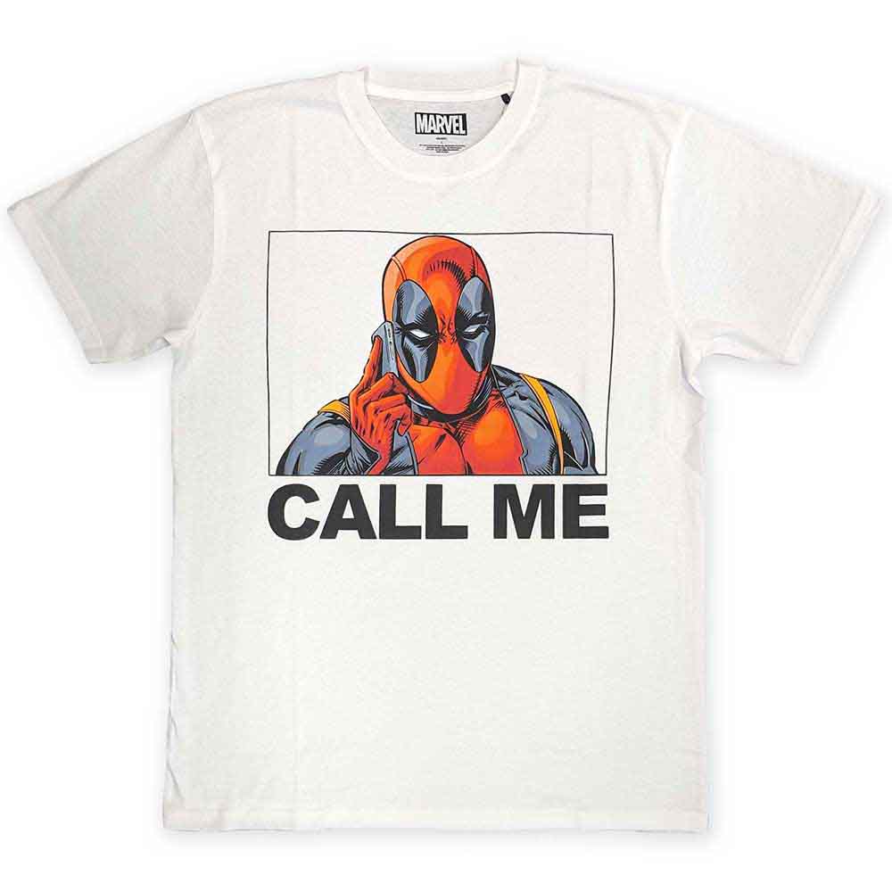 Camiseta de Marvel Comics Deadpool Call Me